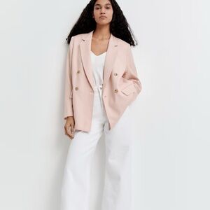 Women's Light Dusty Pink Blazer H&M